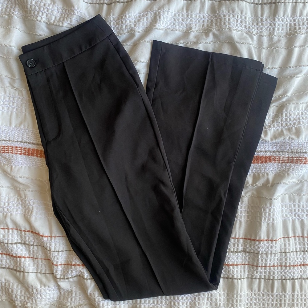 Wide leg trousers